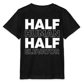 Elevator Elevator - Stanley/Stella MINI CREATOR Kids’ T-Shirt - black - Front - Mikhail (115cm)