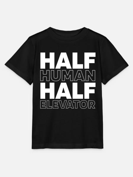 Fahrstuhl Aufzug - Stanley/Stella Kinder T-Shirt MINI CREATOR - Schwarz