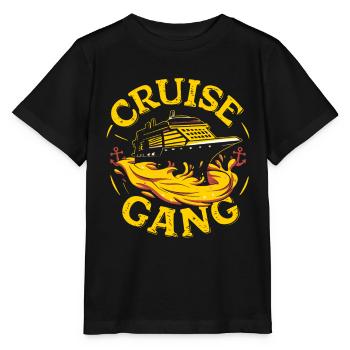 Kreuzfahrt - Stanley/Stella Kinder T-Shirt MINI CREATOR  - Schwarz - Vorne - Mikhail (115cm)