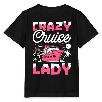 Kreuzfahrt - Stanley/Stella Kinder T-Shirt MINI CREATOR  - Schwarz - Vorne - Mikhail (115cm)