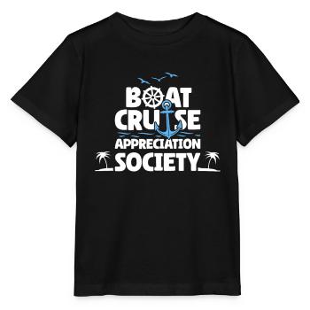 Kreuzfahrt - Stanley/Stella Kinder T-Shirt MINI CREATOR  - Schwarz - Vorne - Mikhail (115cm)