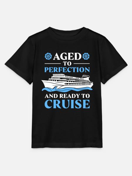 Kreuzfahrt Birthday Cruise - Stanley/Stella Kinder T-Shirt MINI CREATOR  - Schwarz