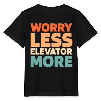 Elevator Elevator - Stanley/Stella MINI CREATOR Kids’ T-Shirt - black - Front - Mikhail (115cm)