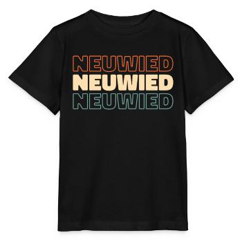 Ville allemande de Neuwied, Rhénanie-Palatinat - T-shirt bio MINI CREATOR Stanley/Stella Enfant - noir - Devant - Mikhail (115cm)