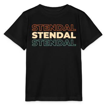 Ville allemande de Stendal, Saxe-Anhalt - T-shirt bio MINI CREATOR Stanley/Stella Enfant - noir - Devant - Mikhail (115cm)
