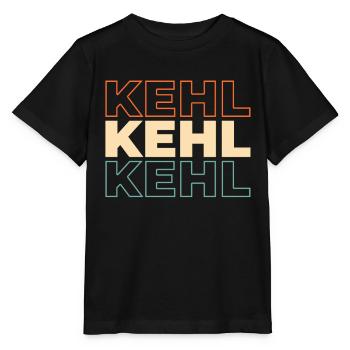 Deutsche Stadt Kehl Badenwürttemberg - Stanley/Stella Kinder T-Shirt MINI CREATOR  - Schwarz - Vorne - Mikhail (115cm)