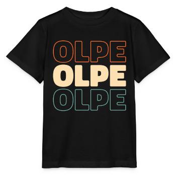 Deutsche Stadt Olpe Nordrheinwestfalen - Stanley/Stella Kinder T-Shirt MINI CREATOR  - Schwarz - Vorne - Mikhail (115cm)