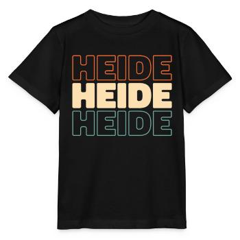 Deutsche Stadt Heide Schleswigholstein - Stanley/Stella Kinder T-Shirt MINI CREATOR  - Schwarz - Vorne - Mikhail (115cm)
