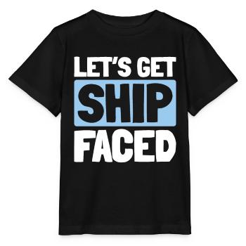 Kreuzfahrt - Stanley/Stella Kinder T-Shirt MINI CREATOR  - Schwarz - Vorne - Mikhail (115cm)