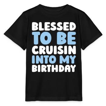 Kreuzfahrt - Stanley/Stella Kinder T-Shirt MINI CREATOR  - Schwarz - Vorne - Mikhail (115cm)