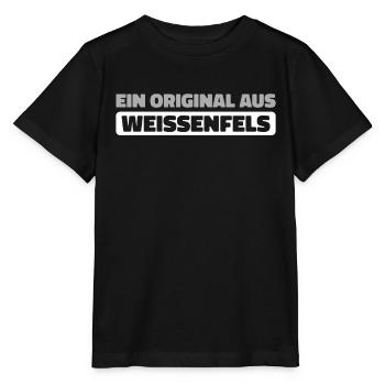 Ville allemande de Weißenfels, Saxe-Anhalt - T-shirt bio MINI CREATOR Stanley/Stella Enfant - noir - Devant - Mikhail (115cm)