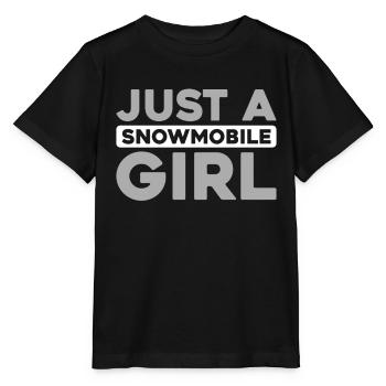Motoneige Motoneige - T-shirt bio MINI CREATOR Stanley/Stella Enfant - noir - Devant - Mikhail (115cm)
