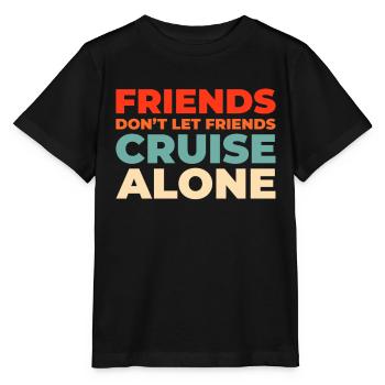 Kreuzfahrt - Stanley/Stella Kinder T-Shirt MINI CREATOR  - Schwarz - Vorne - Mikhail (115cm)