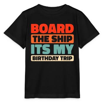 Crucero - Camiseta para niños MINI CREATOR de Stanley/Stella - negro - delante - Mikhail (115cm)
