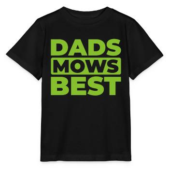 Rasenmäher Mähen - Stanley/Stella Kinder T-Shirt MINI CREATOR  - Schwarz - Vorne - Mikhail (115cm)