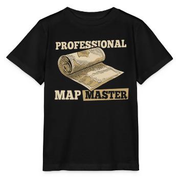 Géographe de géographie - T-shirt bio MINI CREATOR Stanley/Stella Enfant - noir - Devant - Mikhail (115cm)