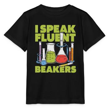 Assistant de laboratoire chimique - T-shirt bio MINI CREATOR Stanley/Stella Enfant - noir - Devant - Mikhail (115cm)