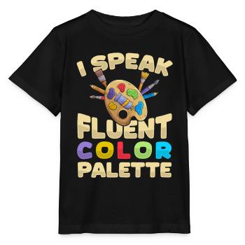 Art Director - Stanley/Stella Kinder T-Shirt MINI CREATOR  - Schwarz - Vorne - Mikhail (115cm)
