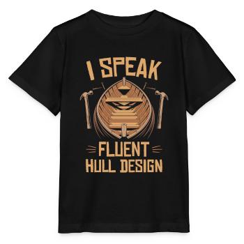 Boat builders - Stanley/Stella MINI CREATOR Kids’ T-Shirt - black - Front - Mikhail (115cm)