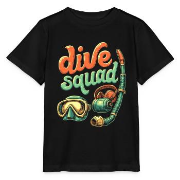Cadre de plongeurs commerciaux - T-shirt bio MINI CREATOR Stanley/Stella Enfant - noir - Devant - Mikhail (115cm)