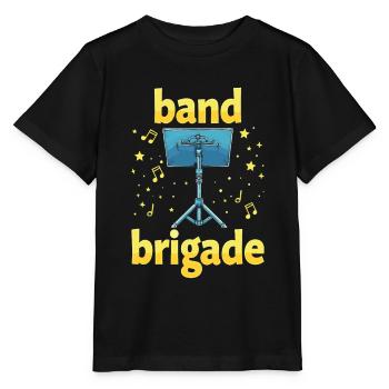 Équipe de direction de groupe - T-shirt bio MINI CREATOR Stanley/Stella Enfant - noir - Devant - Mikhail (115cm)