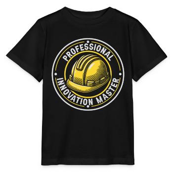 Ingenieur - Stanley/Stella Kinder T-Shirt MINI CREATOR  - Schwarz - Vorne - Mikhail (115cm)