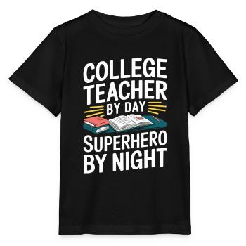 Professor - Stanley/Stella MINI CREATOR Kids’ T-Shirt - black - Front - Mikhail (115cm)