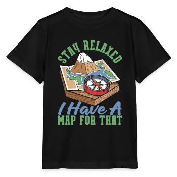 Géographe de géographie - T-shirt bio MINI CREATOR Stanley/Stella Enfant - noir - Devant - Mikhail (115cm)