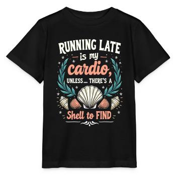 Beach combing - Stanley/Stella MINI CREATOR Kids’ T-Shirt - black - Front - Mikhail (115cm)