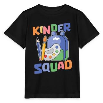 Enseignant du primaire Cadre des enseignants du primaire - T-shirt bio MINI CREATOR Stanley/Stella Enfant - noir - Devant - Mikhail (115cm)