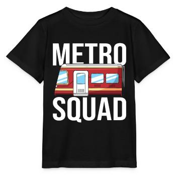 Subway Driver Squad - Stanley/Stella MINI CREATOR Kids’ T-Shirt - black - Front - Mikhail (115cm)