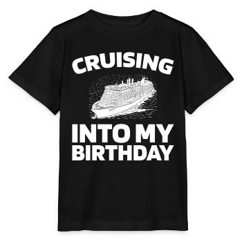 Kreuzfahrt - Stanley/Stella Kinder T-Shirt MINI CREATOR  - Schwarz - Vorne - Mikhail (115cm)