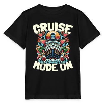 Kreuzfahrt - Stanley/Stella Kinder T-Shirt MINI CREATOR  - Schwarz - Vorne - Mikhail (115cm)