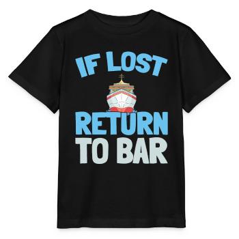 Kreuzfahrt - Stanley/Stella Kinder T-Shirt MINI CREATOR  - Schwarz - Vorne - Mikhail (115cm)