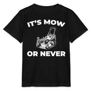 Rasenmäher Mähen - Stanley/Stella Kinder T-Shirt MINI CREATOR  - Schwarz - Vorne - Mikhail (115cm)