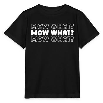 Rasenmäher Mähen - Stanley/Stella Kinder T-Shirt MINI CREATOR  - Schwarz - Vorne - Mikhail (115cm)