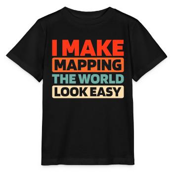 Gravedigger Funeral Assistant - Stanley/Stella MINI CREATOR Kids’ T-Shirt - black - Front - Mikhail (115cm)