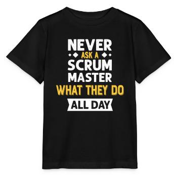 Programmer Humor Coding Jokes Developer - Stanley/Stella MINI CREATOR Kids’ T-Shirt - black - Front - Mikhail (115cm)