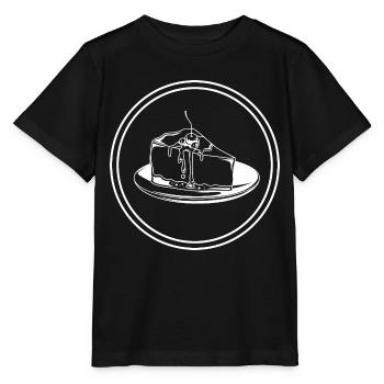 Käsekuchen Backen - Stanley/Stella Kinder T-Shirt MINI CREATOR  - Schwarz - Vorne - Mikhail (115cm)