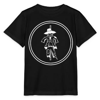 Scarecrow - Stanley/Stella MINI CREATOR Kids’ T-Shirt - black - Front - Mikhail (115cm)