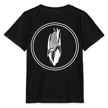 Symbole du maïs - T-shirt bio MINI CREATOR Stanley/Stella Enfant - noir - Devant - Mikhail (115cm)