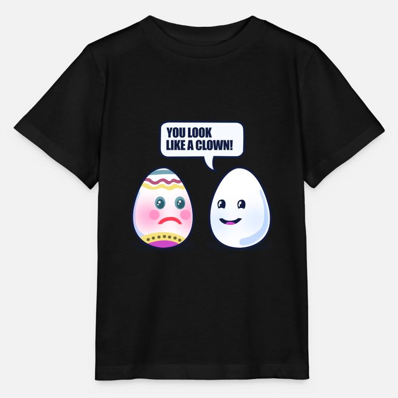 Ostern Osterei - Stanley/Stella Kinder T-Shirt MINI CREATOR  - Schwarz