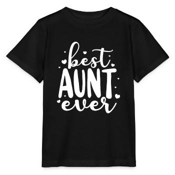 tante - T-shirt bio MINI CREATOR Stanley/Stella Enfant - noir - Devant - Mikhail (115cm)