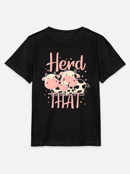 vaches - T-shirt bio MINI CREATOR Stanley/Stella Enfant - noir