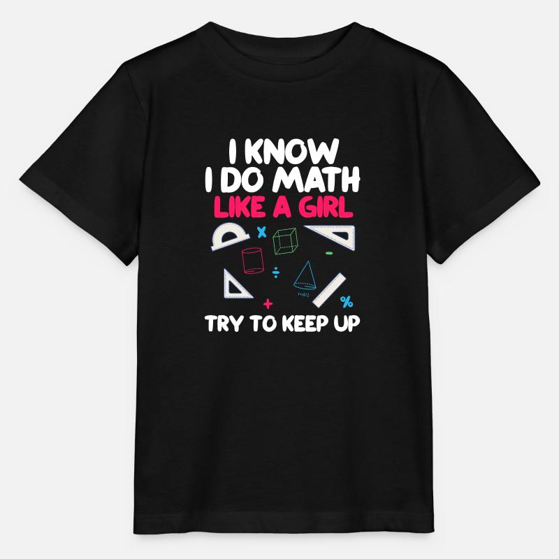 math - T-shirt bio MINI CREATOR Stanley/Stella Enfant - noir