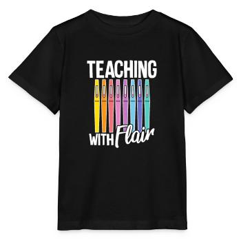 Enseignant Enseignant - T-shirt bio MINI CREATOR Stanley/Stella Enfant - noir - Devant - Mikhail (115cm)