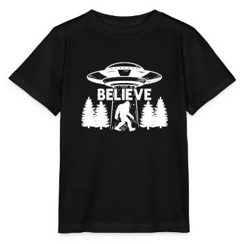 Bigfoot - T-shirt bio MINI CREATOR Stanley/Stella Enfant - noir - Devant - Mikhail (115cm)
