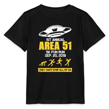 Zone de tempête 51 - T-shirt bio MINI CREATOR Stanley/Stella Enfant - noir - Devant - Mikhail (115cm)