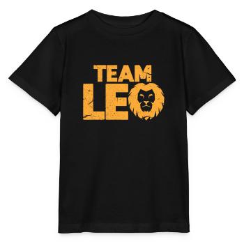 Zodiac Leo - T-shirt bio MINI CREATOR Stanley/Stella Enfant - noir - Devant - Mikhail (115cm)