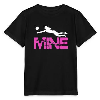 volley-ball - T-shirt bio MINI CREATOR Stanley/Stella Enfant - noir - Devant - Mikhail (115cm)